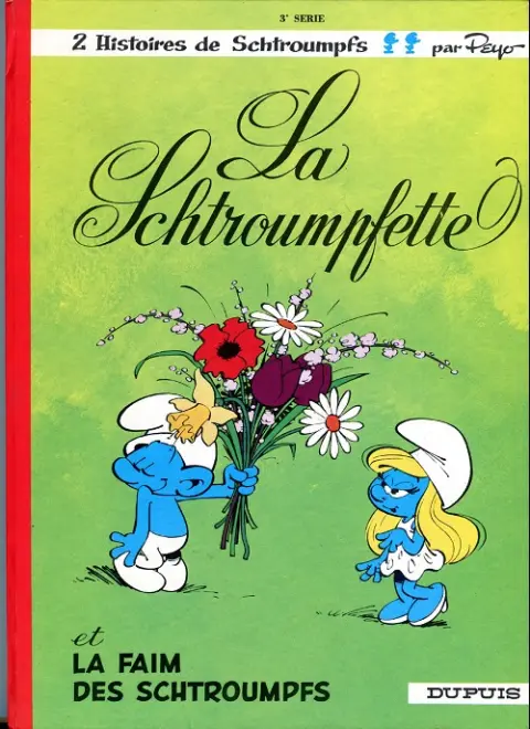 Couverture de l'album Les Schtroumpfs Tome 3 La Schtroumpfette