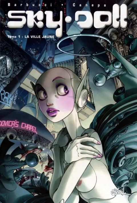 Couverture de l'album Sky-Doll Tome 1 La ville jaune