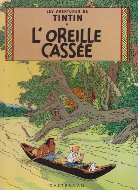 Couverture de l'album Tintin Tome 6 L'oreille cassée