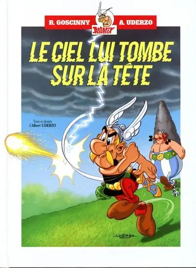 Astérix Tome 33 + HS Le ciel lui tombe sur la tête / Le livre d'Astérix le gaulois : Les voyages