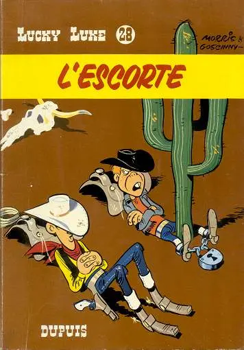 Lucky Luke Tome 28 L'escorte