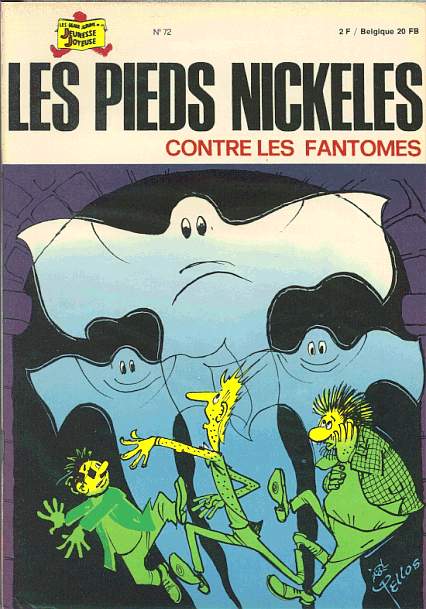 Couverture de l'album Les Pieds Nickelés Tome 72 Les Pieds Nickelés contre les fantômes