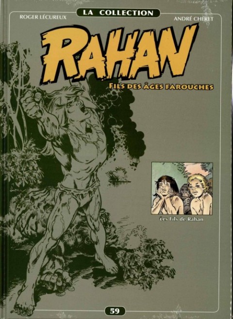 Couverture de l'album Rahan La Collection Volume 59 Les Fils de Rahan