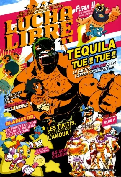 Lucha Libre Tome 11 Plus vite, Tequila tue ! Tue !