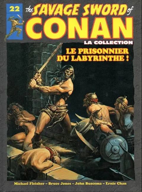 The Savage Sword of Conan - La Collection Tome 22 Le prisonnier du labyrinthe !
