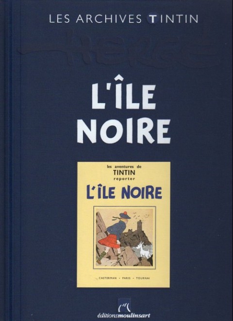 Couverture de l'album Les archives Tintin Tome 41 L'Île Noire