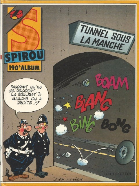 Couverture de l'album Le journal de Spirou Album 190