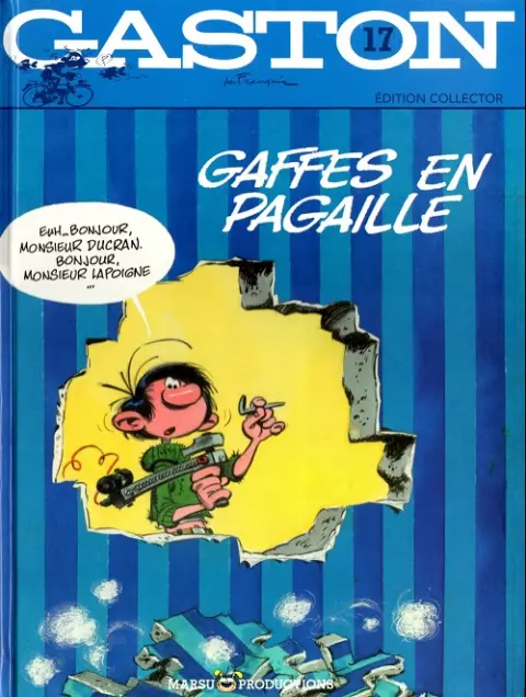 Gaston Édition Collector (Télé 7 jours) Tome 17 Gaffes en pagaille