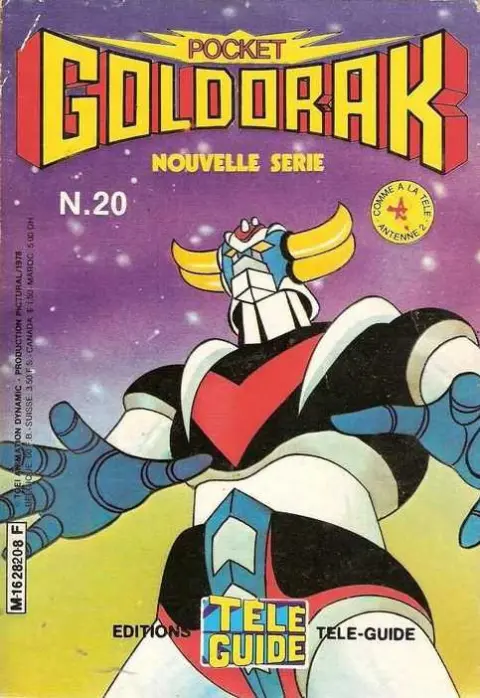 Goldorak N° 20 Un nouveau monstre de Véga