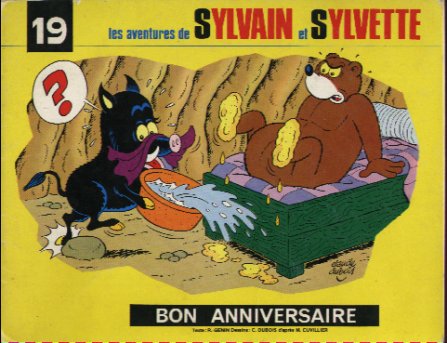 Couverture de l'album Sylvain et Sylvette Tome 19 Bon anniversaire