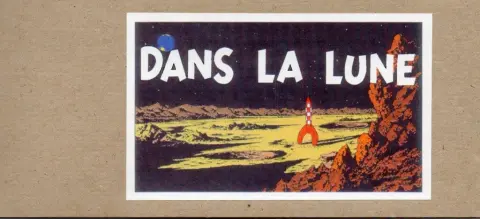 Tintin Dans la lune