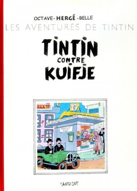 Couverture de l'album Tintin Tintin contre Kuifje