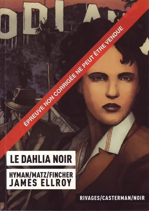 Couverture de l'album Le Dahlia noir