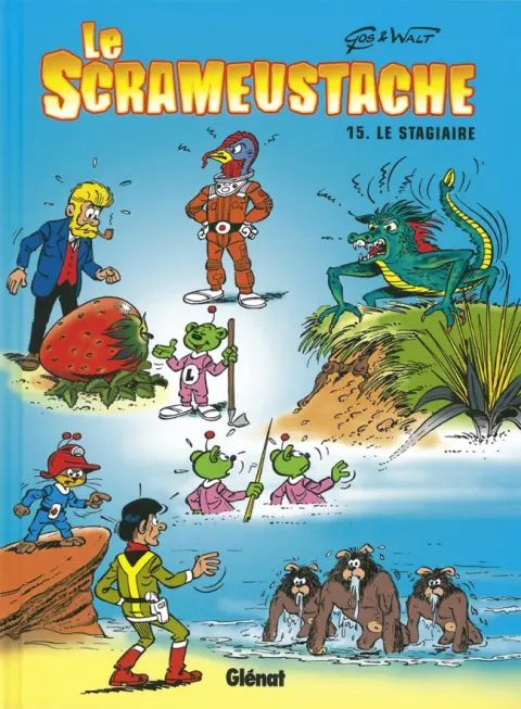 Couverture de l'album Le Scrameustache Tome 15 Le stagiaire