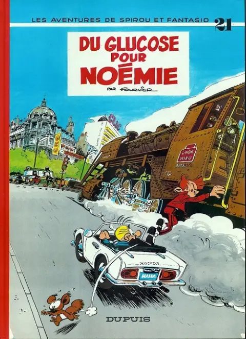 Couverture de l'album Spirou et Fantasio Tome 21 Du glucose pour Noémie