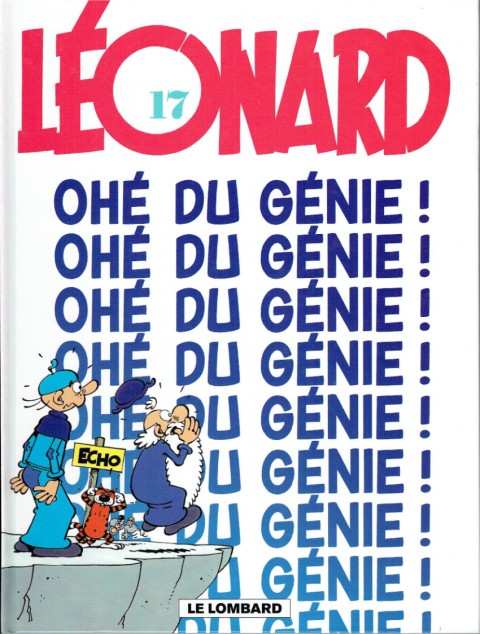 Couverture de l'album Léonard Tome 17 Ohé du génie !