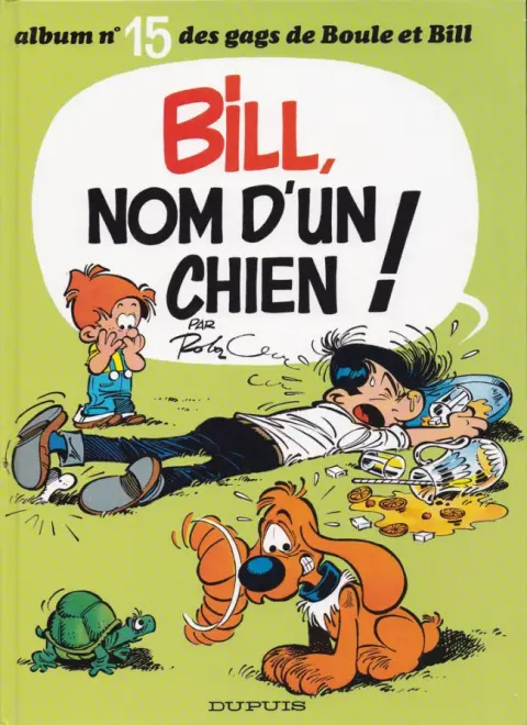 Couverture de l'album Boule & Bill Tome 15 Bill, nom d'un chien !