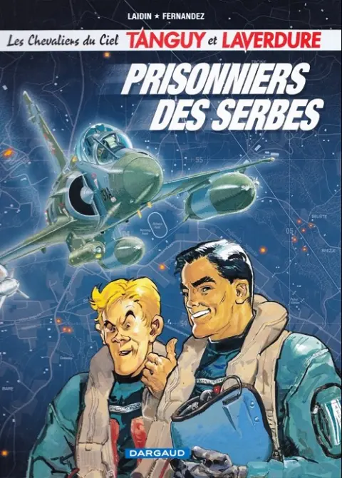 Couverture de l'album Les Chevaliers du Ciel Tanguy et Laverdure Tome 1 Prisonniers des Serbes