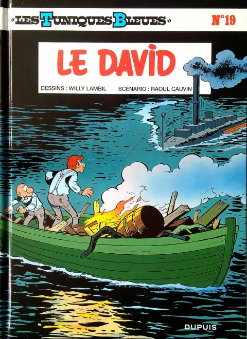 Couverture de l'album Les Tuniques Bleues Tome 19 Le David