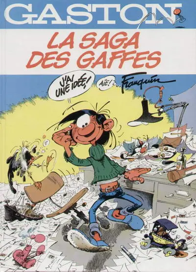Couverture de l'album Gaston Tome 14 La saga des gaffes