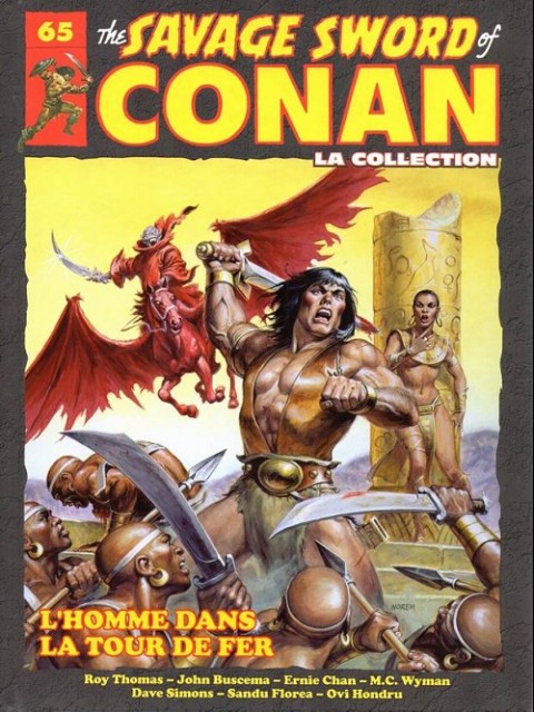 Couverture de l'album The Savage Sword of Conan - La Collection Tome 65 L'homme dans la tour de fer