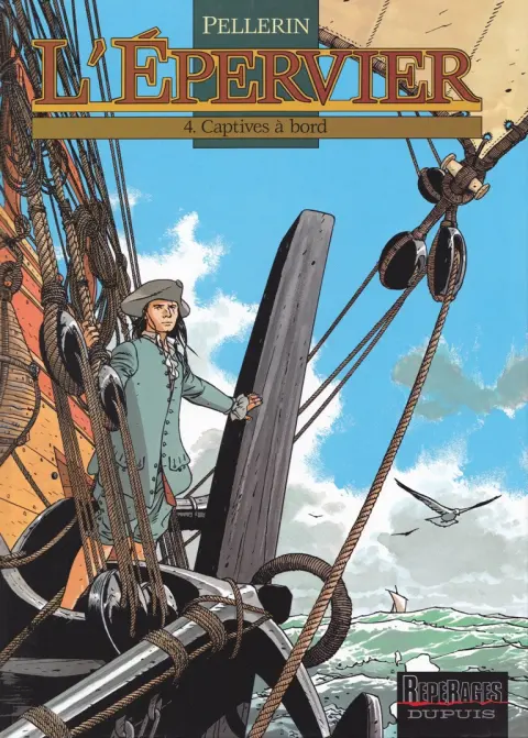 Couverture de l'album L'Épervier Tome 4 Captives à bord