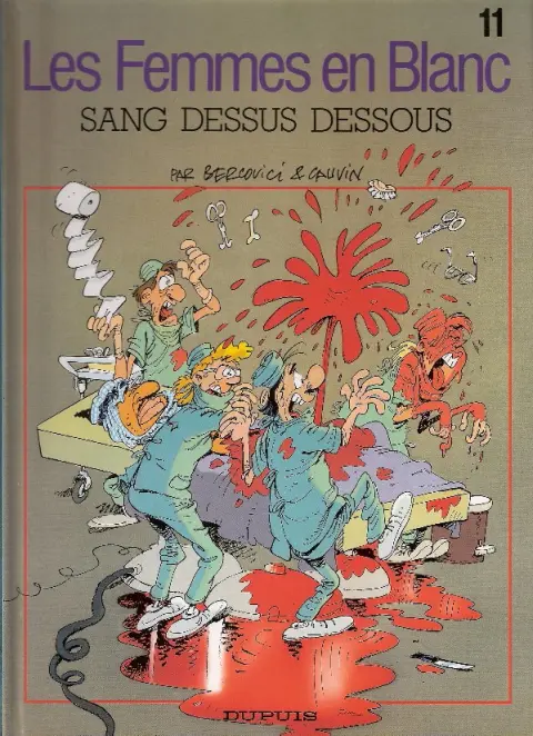 Couverture de l'album Les Femmes en Blanc Tome 11 Sang dessus dessous