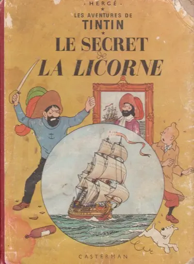 Couverture de l'album Tintin Tome 11 Le Secret de la Licorne