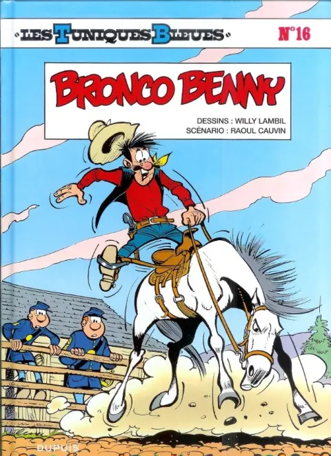 Couverture de l'album Les Tuniques Bleues Tome 16 Bronco Benny
