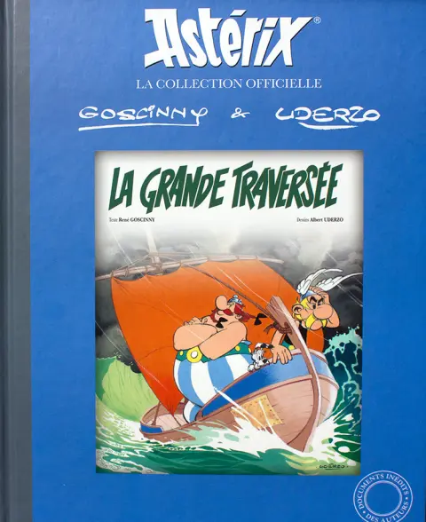 Couverture de l'album Astérix La collection officielle Tome 22 La grande traversée