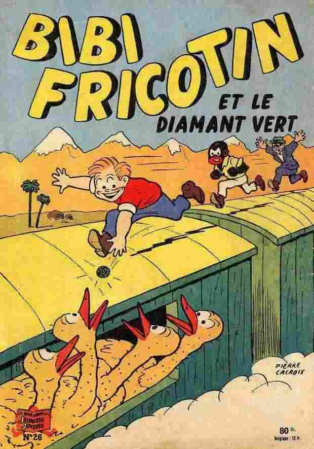 Bibi Fricotin 2e Série - Societé Parisienne d'Edition Tome 26 Bibi Fricotin et le diamant vert