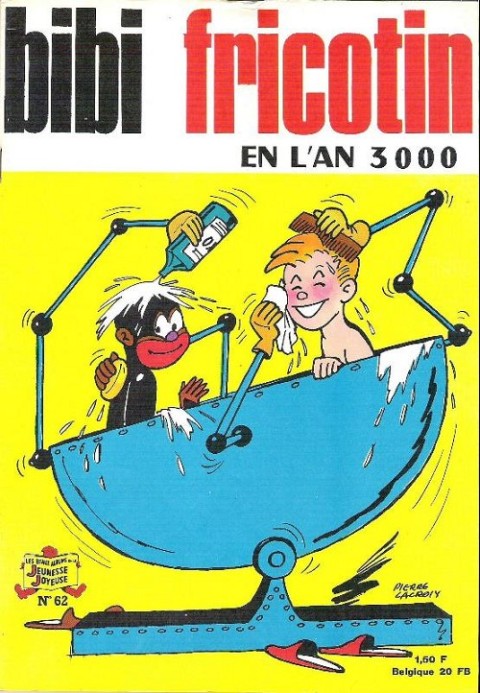 Bibi Fricotin 2e Série - Societé Parisienne d'Edition Tome 62 Bibi Fricotin en l'an 3000