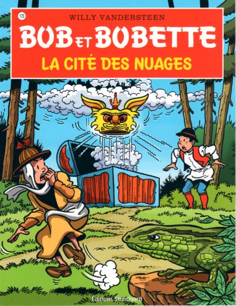 Couverture de l'album Bob et Bobette Tome 173 La cité des nuages