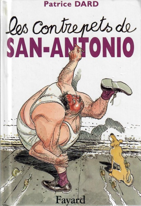 Couverture de l'album San-Antonio Les contrepets de San-Antonio