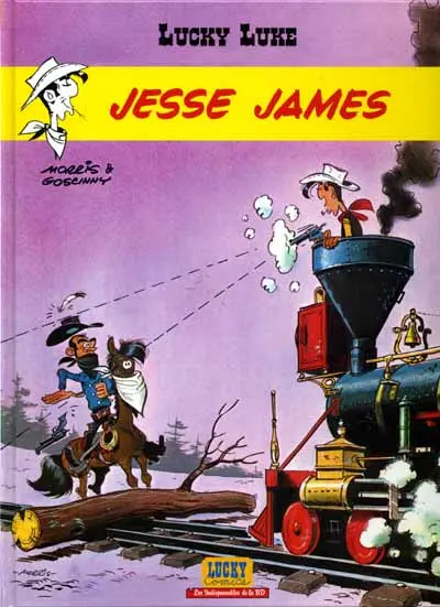 Couverture de l'album Lucky Luke Tome 35 Jesse James