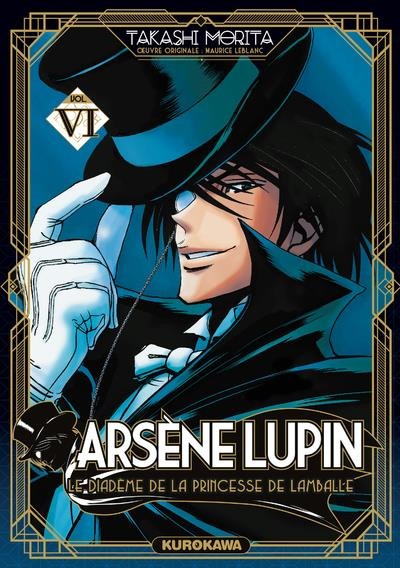Couverture de l'album Arsène Lupin - Gentleman-Cambrioleur Vol. VI Le diadème de la princesse lamballe