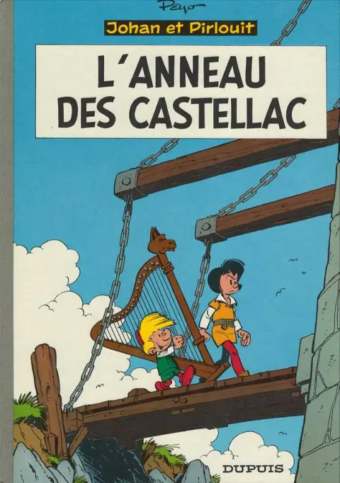 Couverture de l'album Johan et Pirlouit Tome 11 L'anneau des Castellac