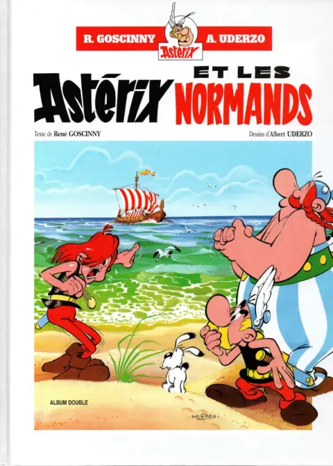 Couverture de l'album Astérix Tomes 9 et 10 Astérix et les normands / Astérix légionnaire