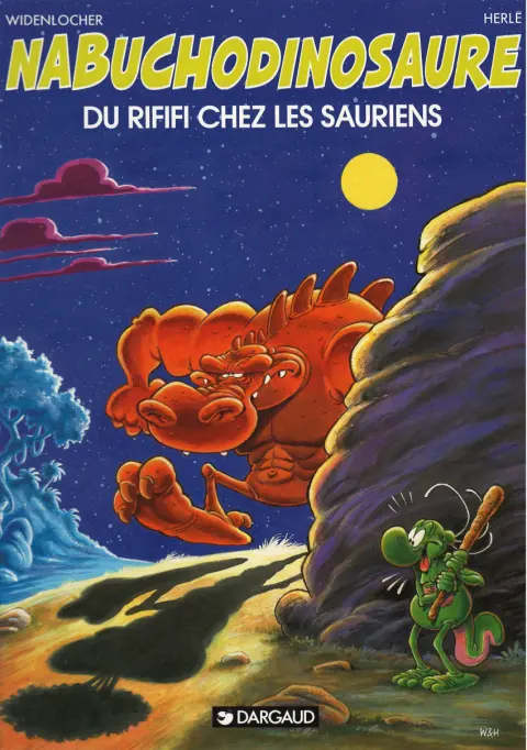 Couverture de l'album Nabuchodinosaure Tome 3 Du rififi chez les sauriens