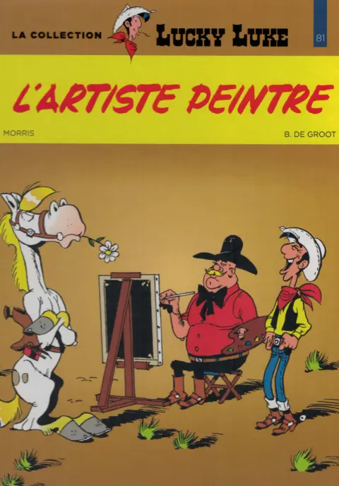 Lucky Luke La collection Tome 81 L'artiste peintre