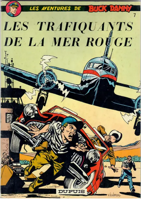 Couverture de l'album Buck Danny Tome 7 Les Trafiquants de la mer Rouge