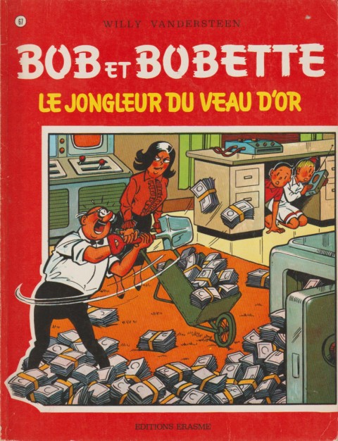 Couverture de l'album Bob et Bobette Tome 67 le jongleur du veau d'or