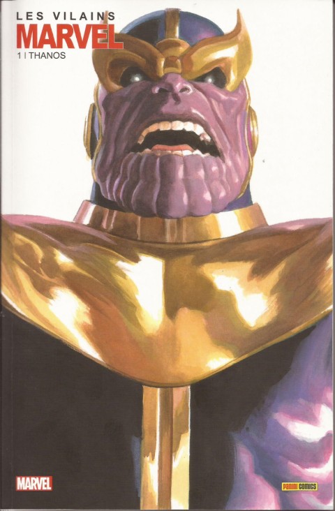 Couverture de l'album Les vilains Marvel 1 Thanos