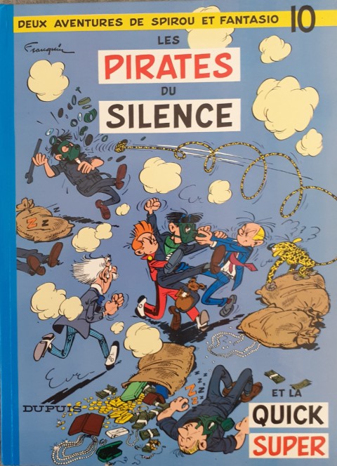 Couverture de l'album Spirou et Fantasio Tome 10 Les pirates du silence