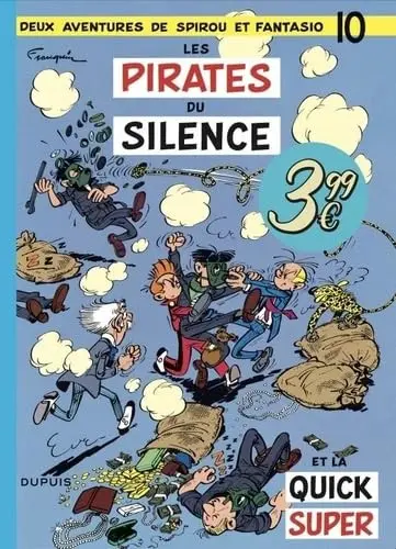 Spirou et Fantasio Tome 10 Les pirates du silence