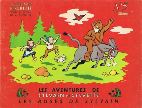Couverture de l'album Sylvain et Sylvette Tome 5 Les ruses de Sylvain