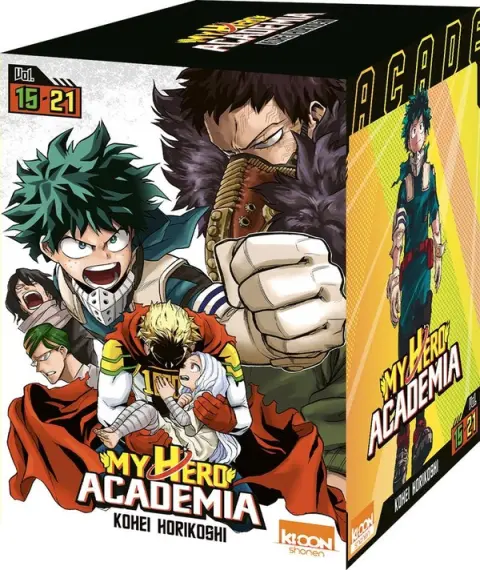 My Hero Academia Tomes 15 à 21