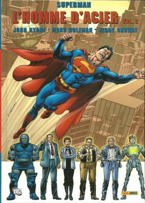 Couverture de l'album DC Anthology Tome 6 Superman - L'homme d'acier Vol. 2