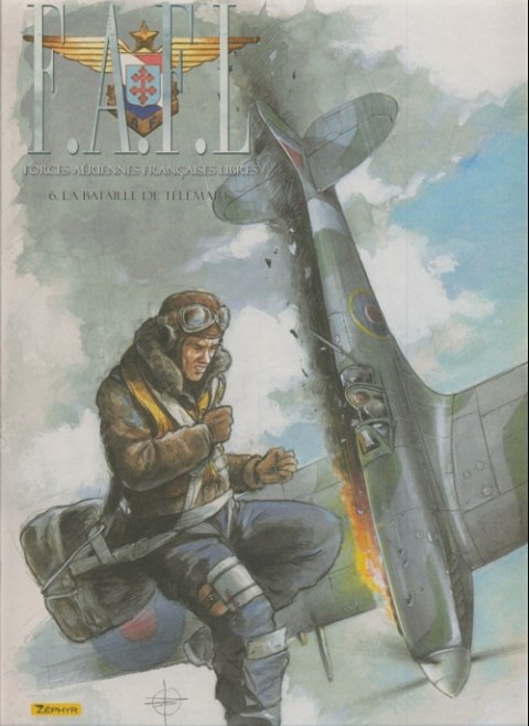 Couverture de l'album F.A.F.L Forces Aériennes Françaises Libres Tome 6 La bataille de Télémark