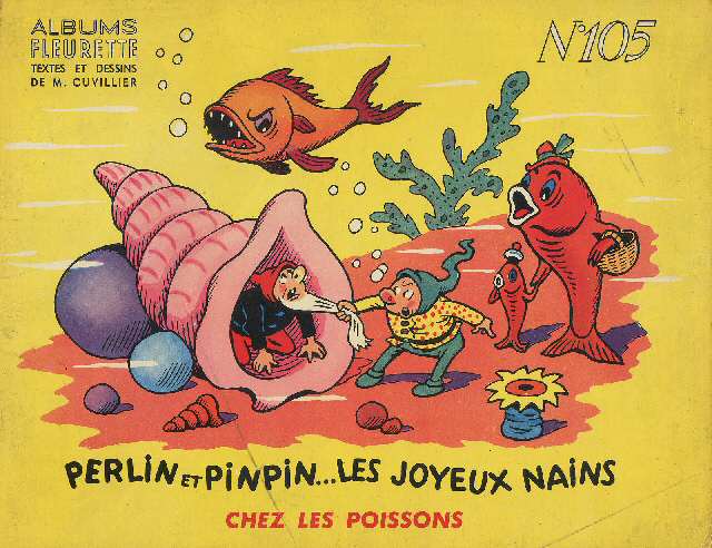 Couverture de l'album Perlin et Pinpin... Les joyeux nains Tome 5 chez les poissons